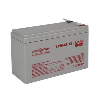 Аккумулятор гелевый LogicPower LPM-GL 12 - 7,2 Ah