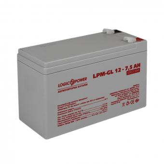 Аккумулятор гелевый LogicPower LPM-GL 12 - 7,5 Ah